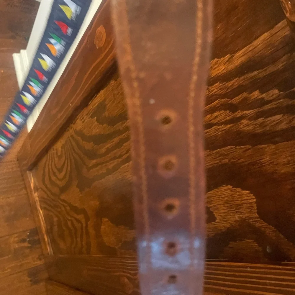 Preston nautical print belt